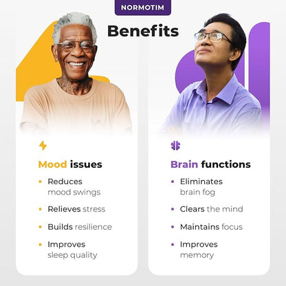 Brain Supplements for Memory and Focus – Powerful Memory Vitamins for Women & Men – Memory Pills with Lithium Supplements, Ascorbate, B1, B6 – Mood & Clarity Booster – 60 Tablets