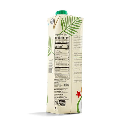 365 by Whole Foods Market, Organic Coconut Water, 33.8 Fl Oz (Pack of 4)
