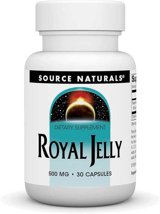 Source Naturals Royal Jelly - 500mg - 30 Capsules