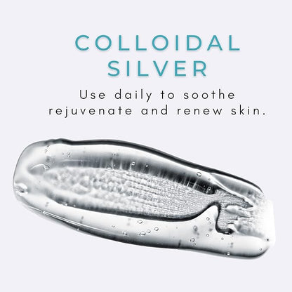 American Biotech Labs Silver Biotics Patented Multivalent SilverSol 20 PPM Soothing Skin Gel | Versatile 4.0 oz for Skin Comfort and Wellness