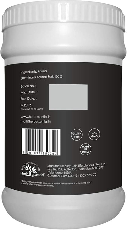 35.27 Ounce Arjuna Powder, Terminalia Arjuna Bark Supplement, Polvo de corteza de Arjuna, No Preservatives, Vegan and GMP Certified- 35.27 Ounce (Pack of 1)