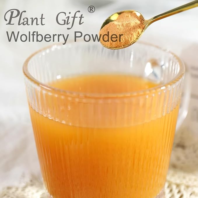 100% Wolfberry Powder 100g/3.52oz 枸杞粉 Goji Flour, Goji Berry Powder For Smoothies, Shakes, Baking & Drinks,| Free from Preservatives