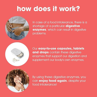 Starchway Digestive Enzymes - testpack 6 capsules | Supplement for Starch & Sucrose Intolerance | Helps Digest Sugars & Starchy Foods | Invertase & Gluco-Amylase Enzymes | Vegan | Low FODMAP