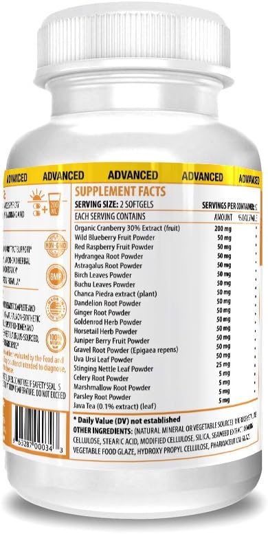 Actif Kidney Mega Support with 10+ Advanced Factors, Boosts Healthy Kidney Function, Kidney Cleanse, Non-GMO, Fast Acting, Made in USA, 120 Count