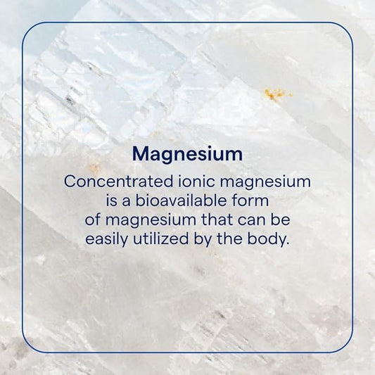 Trace Minerals Mega-Mag - Liquid Energy Support Supplement with Magnesium & Chloride - Healthy Bone & Muscle Function Support Formula - Supplement to Support Nerve Health - 4 fl oz (30 Servings)