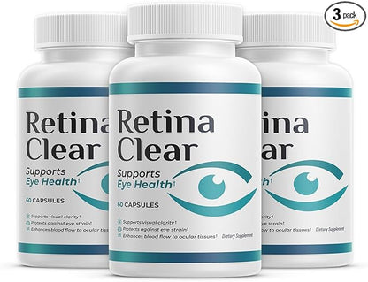 Vision Support Supplement – Eye Health Formula with Lutein, Zeaxanthin, Quercetin, Vitamin A, Zinc, & Bilberry – Supports Visual Clarity, Focus & Eye Fatigue Relief – 180 Capsules