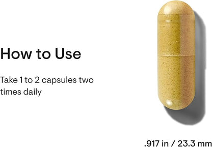 THORNE - Berberine - Dual Action Formula with Phytosome Plus Botanical Extract - Support Heart Health, Immune System, Healthy GI, Cholesterol* - Gluten-Free, Dairy-Free - 60 Capsules - 30 Servings