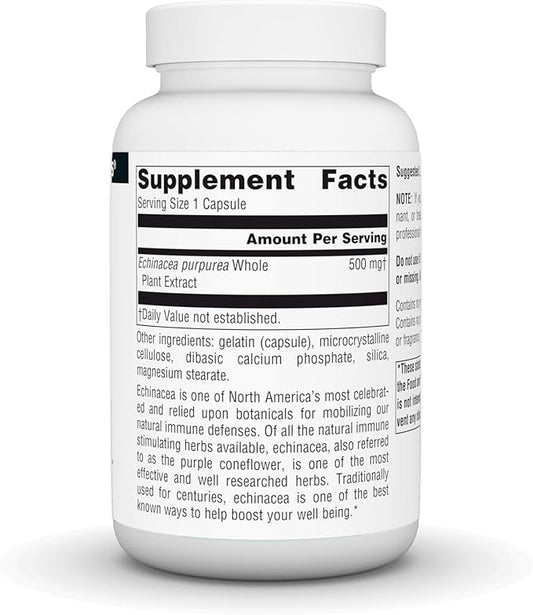 Source Naturals Echinacea Root Extract - Supports Immune Defense* - 500mg - 100 Capsules