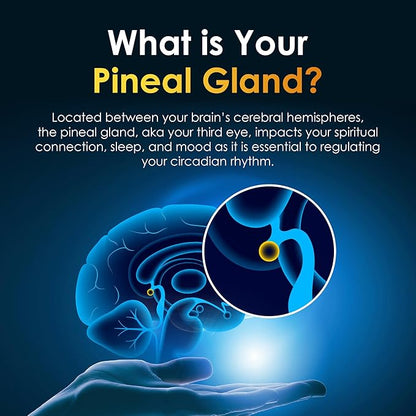 Pineal Gland Supplement - Brain Support, Focus, and Memory Vitamins for The Brain, Decalcify, Activate, and Protect Your Pineal Gland - Third Eye Awakening - Pineal Guard X