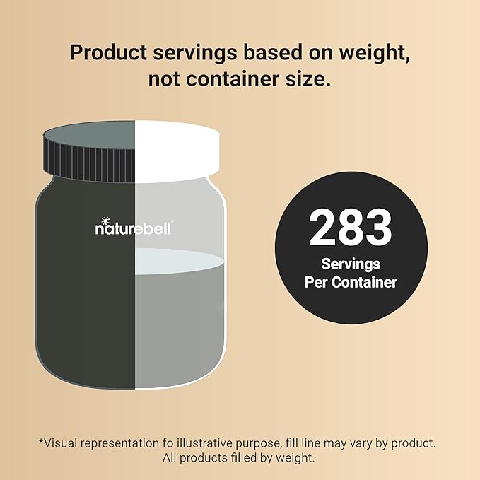 NatureBell Organic Mushroom Powder, 10oz | 10-in-1 Adaptogenic Blend with Lion’s Mane, Reishi, Shiitake, Chaga & More | Supports Energy, Focus & Immune Health | Great for Coffee, Smoothies & Recipes