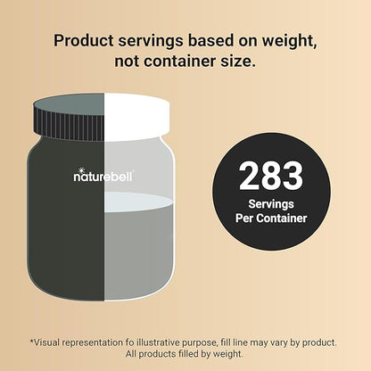 NatureBell Organic Mushroom Powder, 10oz | 10-in-1 Adaptogenic Blend with Lion’s Mane, Reishi, Shiitake, Chaga & More | Supports Energy, Focus & Immune Health | Great for Coffee, Smoothies & Recipes