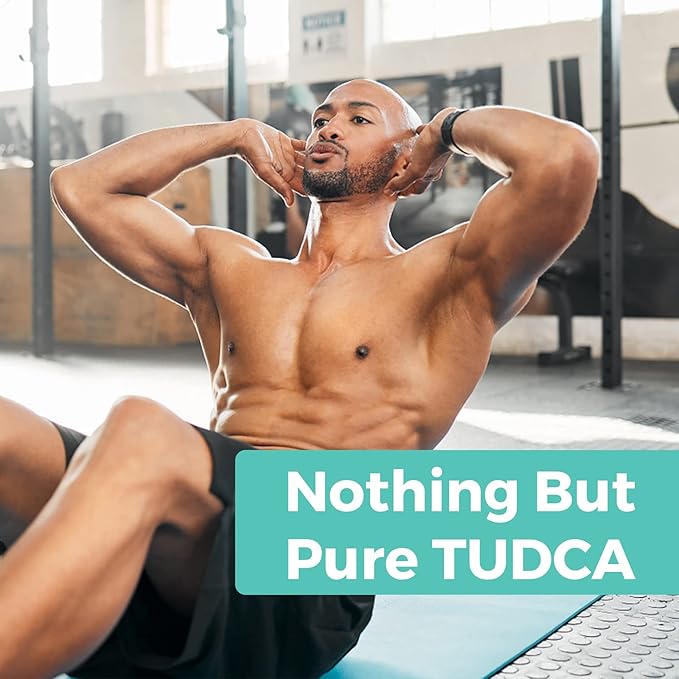 TUDCA Bile Salts Supplement 1000mg - 180 Veggie Capsules,Liver Support Supplement for Detox Cleanse,Gelatin Free