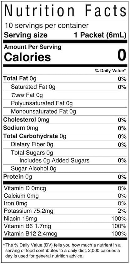 Strike Force Energy Drink Mix - Grape Flavor - Natural Tasting Caffeine Drink - Turn Any Drink into a Healthy Energy Drink - Zero Calories, Keto Friendly, Sugar Free, Pre Workout (10 Liquid Packs)