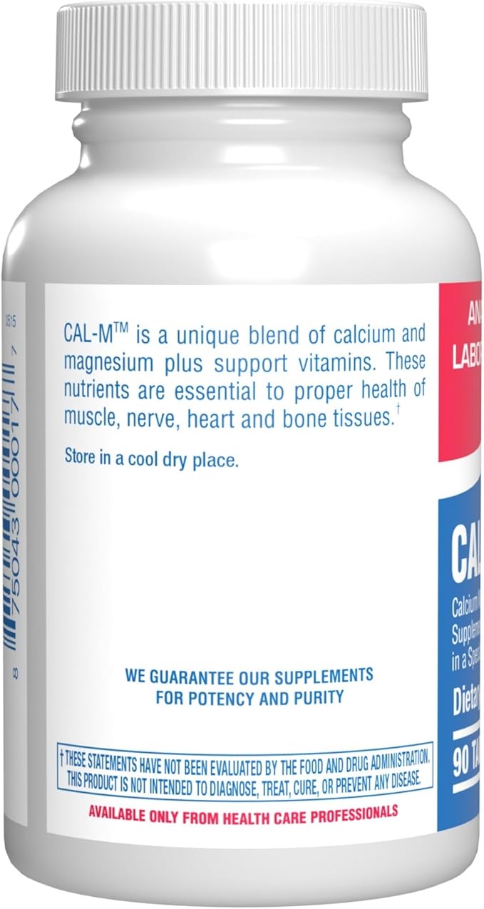 Advanced Calcium Magnesium Supplement - Clinically Formulated Magnesium Calcium with Vitamin D3 B1 B3 & B6 for Muscle Nerve Heart and Bone Health Support - Vegetarian Gluten Free Non-GMO (1 Month) M