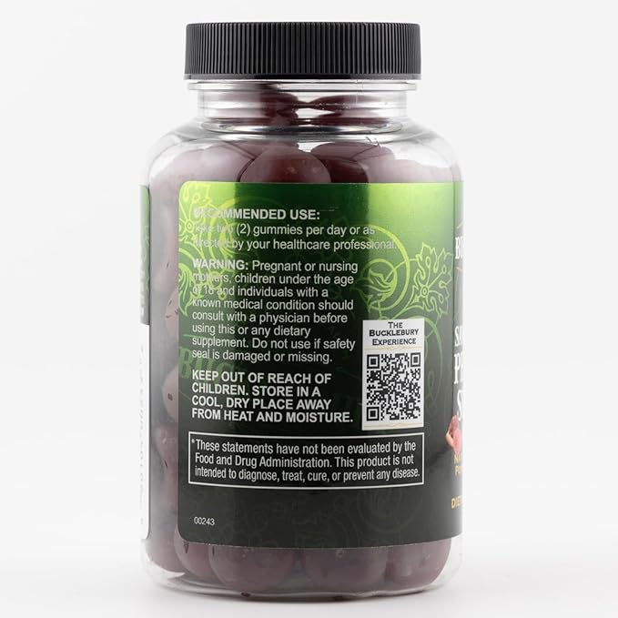 9-in-1 Saw Palmetto Gummies for Prostate and Urinary Support - Natural Raspberry and Pomegranate Flavour Plant-Based Dietary Supplement for Bladder Emptying and Hair Loss - 60 Gummies
