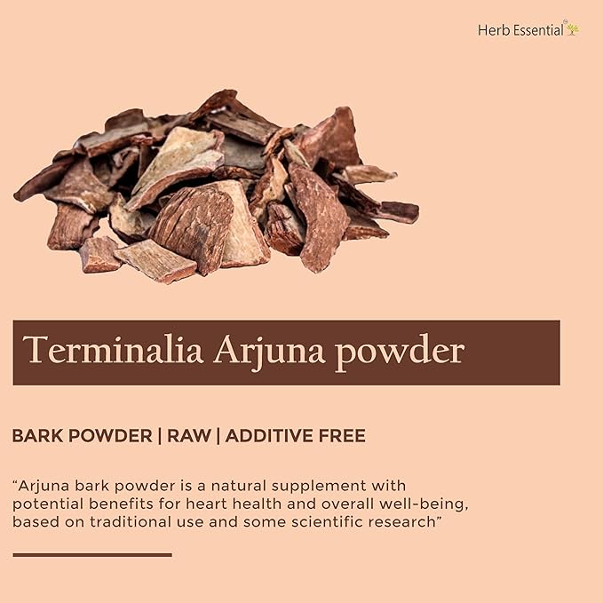7.05 Ounce Arjuna Powder, Terminalia Arjuna Bark Supplement, No Preservatives, Vegan and GMP Certified- 3.52 Ounce (100g Pack of 2)