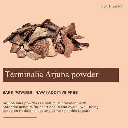 7.05 Ounce Arjuna Powder, Terminalia Arjuna Bark Supplement, No Preservatives, Vegan and GMP Certified- 3.52 Ounce (100g Pack of 2)