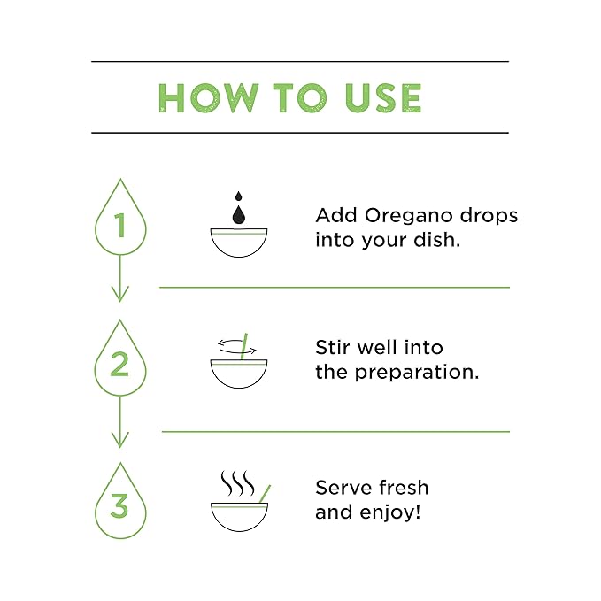 Spice Drop Oregano Extract | 100% Natural | For Soups, Pasta, Pizza, Spaghetti, Gourmet | 0.17oz (180 drops) | Herb Extract | Authentic Flavor | Vegan | Keto & Paleo Friendly | Non-GMO | Drop And Stir