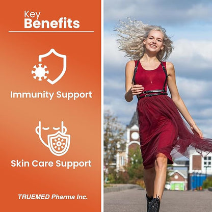 Vitamin C Gummies with Zinc Probiotics for Immune Support Non-GMO Gluten Free Supplements 60 Gummies