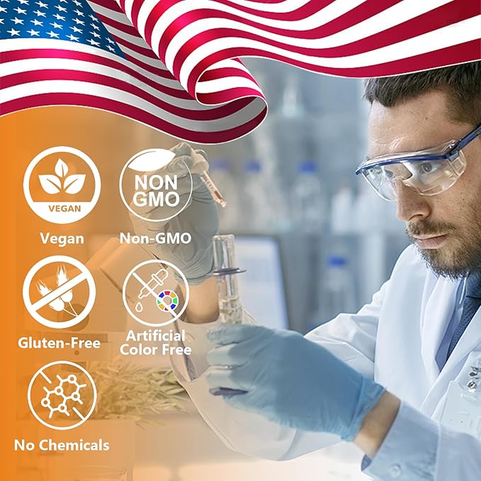 1 Pack 500MG CoQ10 Supplement Gummies, Omega-3, Magnesium, Vitamin B3, Zinc, Ultra High Absorption Provides Healthy Support for Heart, Cell Energy＆ Antioxidants, 60Cts.