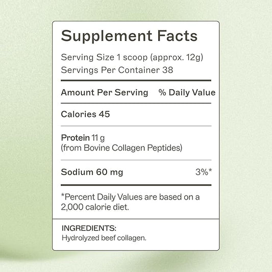 Amy Myers MD Collagen Protein Powder - Type 1 & 3 Collagen - Bovine Collagen to Support Healthy Hair, Skin & Nails - Gluten-Free, Dairy-Free & Non-Soy - 16.08 oz (38 Servings)
