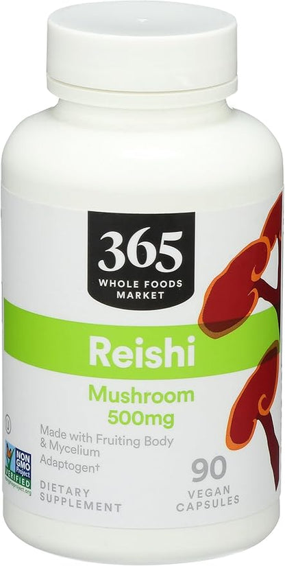365 by Whole Foods Market, Reishi, 90 Count