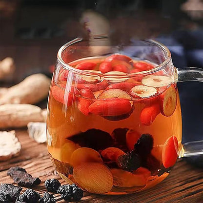 30 Pcs Ginseng Six Treasure Tea, Ginseng & Mulberry Herbal Tea, Turmeric Kidney Cleanse Detox & Repair Teabag, Mulberry Eight Treasure Teas for Liver Health