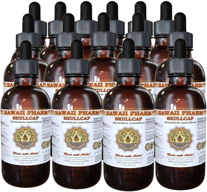 Skullcap (Scutellaria lateriflora) Liquid Extract 15x4 fl.oz