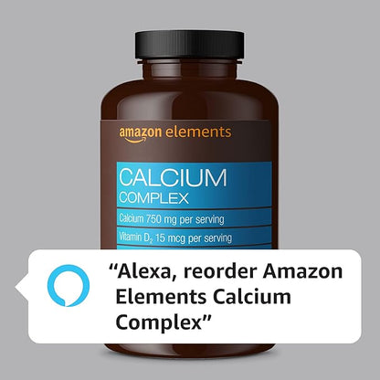 Amazon Elements Calcium Complex, 195 Capsules