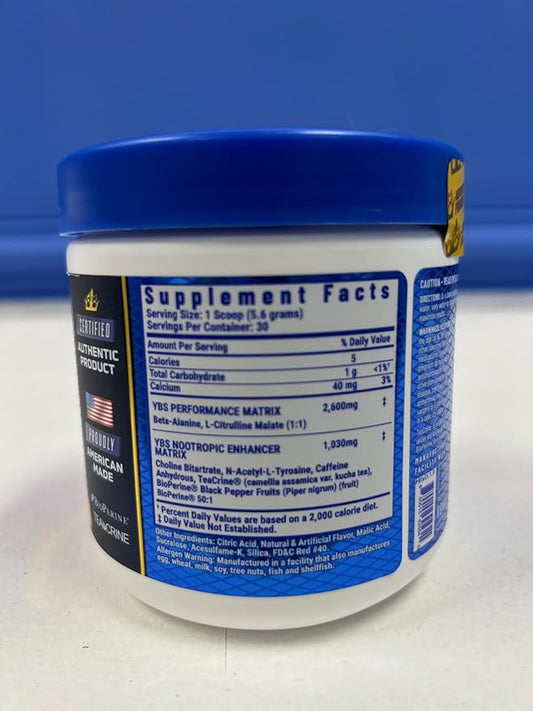 Ronnie Coleman Signature Series New Pre Workout Powder for Women & Men, Preworkout with Amino Acid Beta Alanine, L Citrulline, Caffeine for Energy Support, Endurance & Focus, Island Crush, 30 Serving