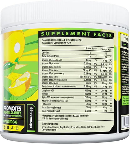 Advanced Focus - Lemon Lime