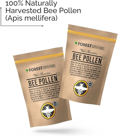 Western Australian Bee Pollen Granules 250g | Premium Quality + Not Imported | Nutrient-Rich Complete Food from
