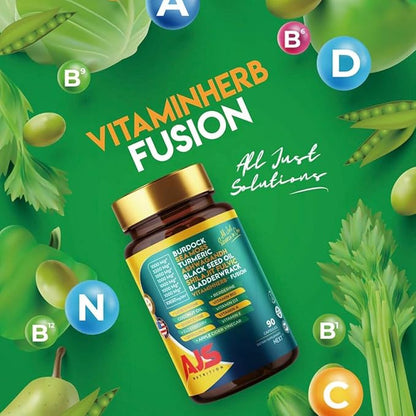 AJS Sea Moss Capsules 3200mg, Himalayan Shilajit 1000mg with Black Seed Oil, Ashwagandha, Turmeric, Bladderwrack, Burdock, Vitamins, Berberine, Lion’s Mane Mushroom, Elderberry- 90 Caps