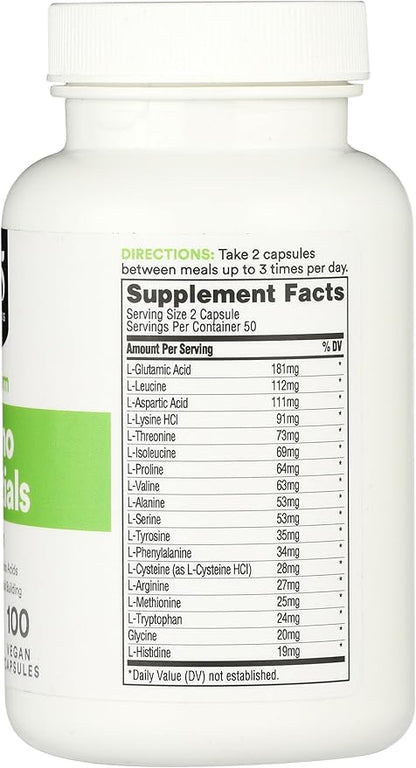 365 by Whole Foods Market, Amino Essentials, 100 Capsules