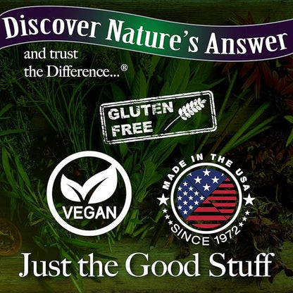 Nature's Answer UT Answer with D-Mannose 1955mg 90-Count | Urinary Tract & Bladder Support | Natural Detox | Gluten-Free, Vegan, Kosher | Single Count