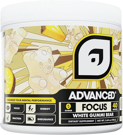 Advanced Focus Powder - White Gummy Bear