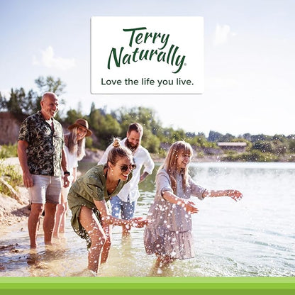 Terry Naturally Healthy Cholesterol with Amla - Antioxidant Supplement for Immune & Heart Support - Supplement to Aid Healthy Cholesterol & Triglyceride - 60 Capsules