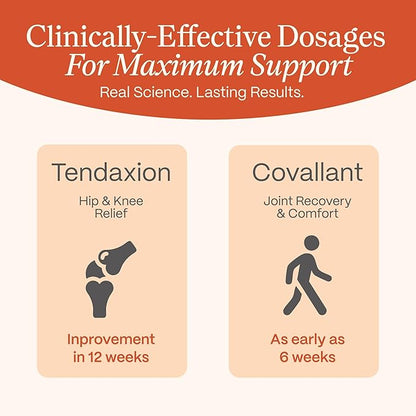 Osteva Joint Support Supplement for Women | High Potency Collagen, Turmeric, Boswellia | for Flexible Cartilage & Tendons, Resilient Knees & Hip, Improved Mobility | Non-GMO, 60 Ct