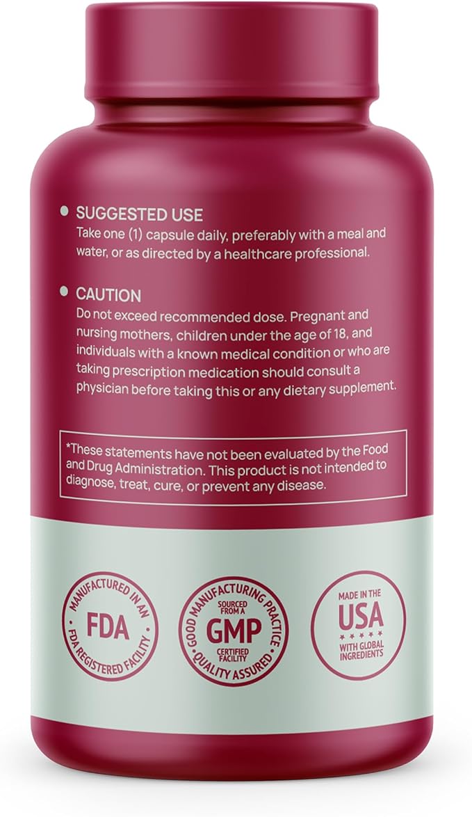 Stabilized R-Lipoic Acid 300mg Per Serving, R Alpha Lipoic Acid ALA Supplement Antioxidant for Nerve, Energy & Metabolism Support, NSF Certified Supplements, Non-GMO & Vegan,60 Capsules,2 Month Supply