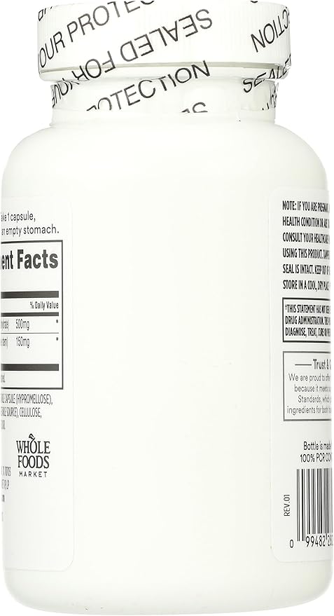 365 by Whole Foods Market, Quercetin with Bromelain, 50 Vegetarian Capsules