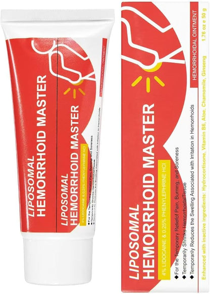 4% Lidocaine Rapid Relief Hemorrhoid Cream – Soothing Natural Formula for Burning, Itching & Swelling – Fast-Acting Comfort in 1.76oz (50g)-2