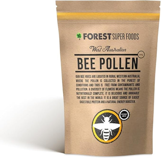 Western Australian Bee Pollen Granules 250g | Premium Quality + Not Imported | Nutrient-Rich Complete Food from