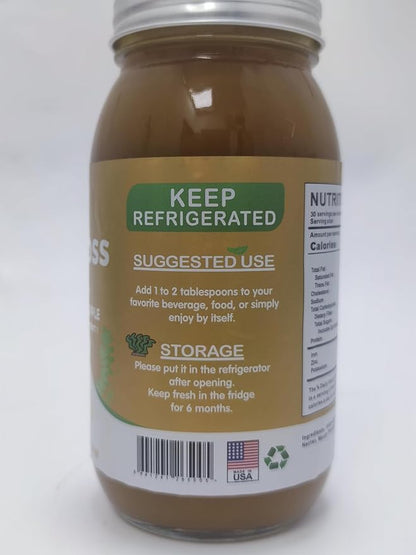 (28OZ Irish Sea Moss Gel Mango Pineapple Flavor - Natural Seamoss Gel with 92 Minerals and Vitamins - Non-GMO, Gluten-Free, Vegan - Immune Support