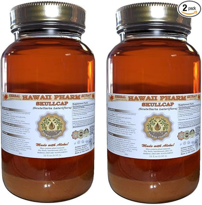 Skullcap (Scutellaria lateriflora) Liquid Extract 2x32 fl.oz