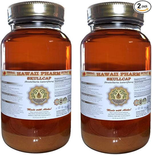 Skullcap (Scutellaria lateriflora) Liquid Extract 2x32 fl.oz