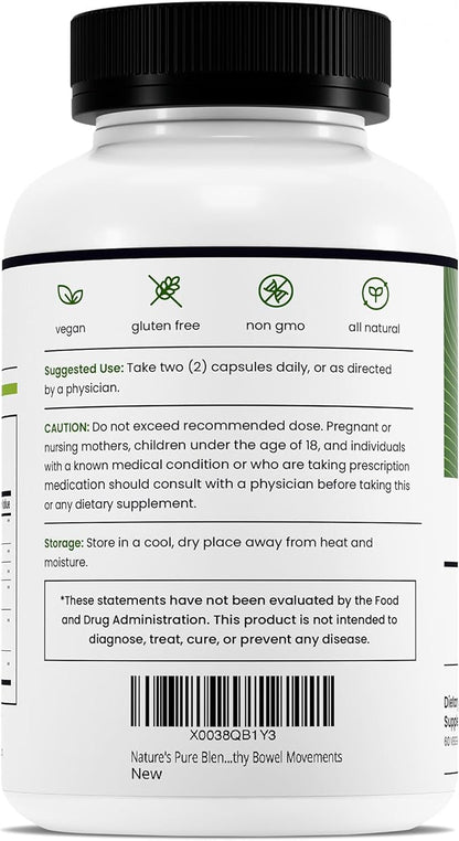 Nature's Pure Blend Active Detox Cleanse – Organic Turmeric Supplement with Apple Cider Vinegar for Digestive Support – Body Detox for Men to Promote Balance & Vitality – Green Tea & Milk Thistle