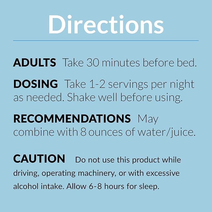 20 Packets of Natural Sleep Travel Single Serve Natural Sleep Aid, Feel Great in The Morning