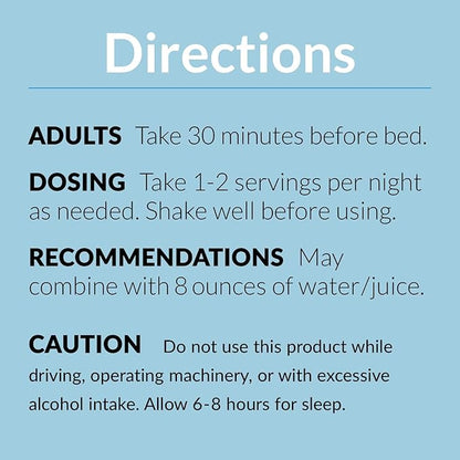 20 Packets of Natural Sleep Travel Single Serve Natural Sleep Aid, Feel Great in The Morning