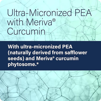 Pea + Turmeric Curcumin Supplement for Physiological Support Helps Support Nervous, Immune, & Muscular Systems - 60 Capsules
