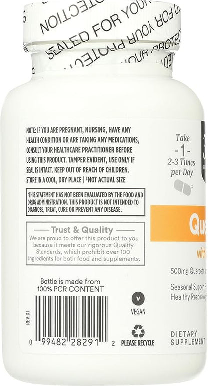 365 by Whole Foods Market, Quercetin with Bromelain, 50 Vegetarian Capsules